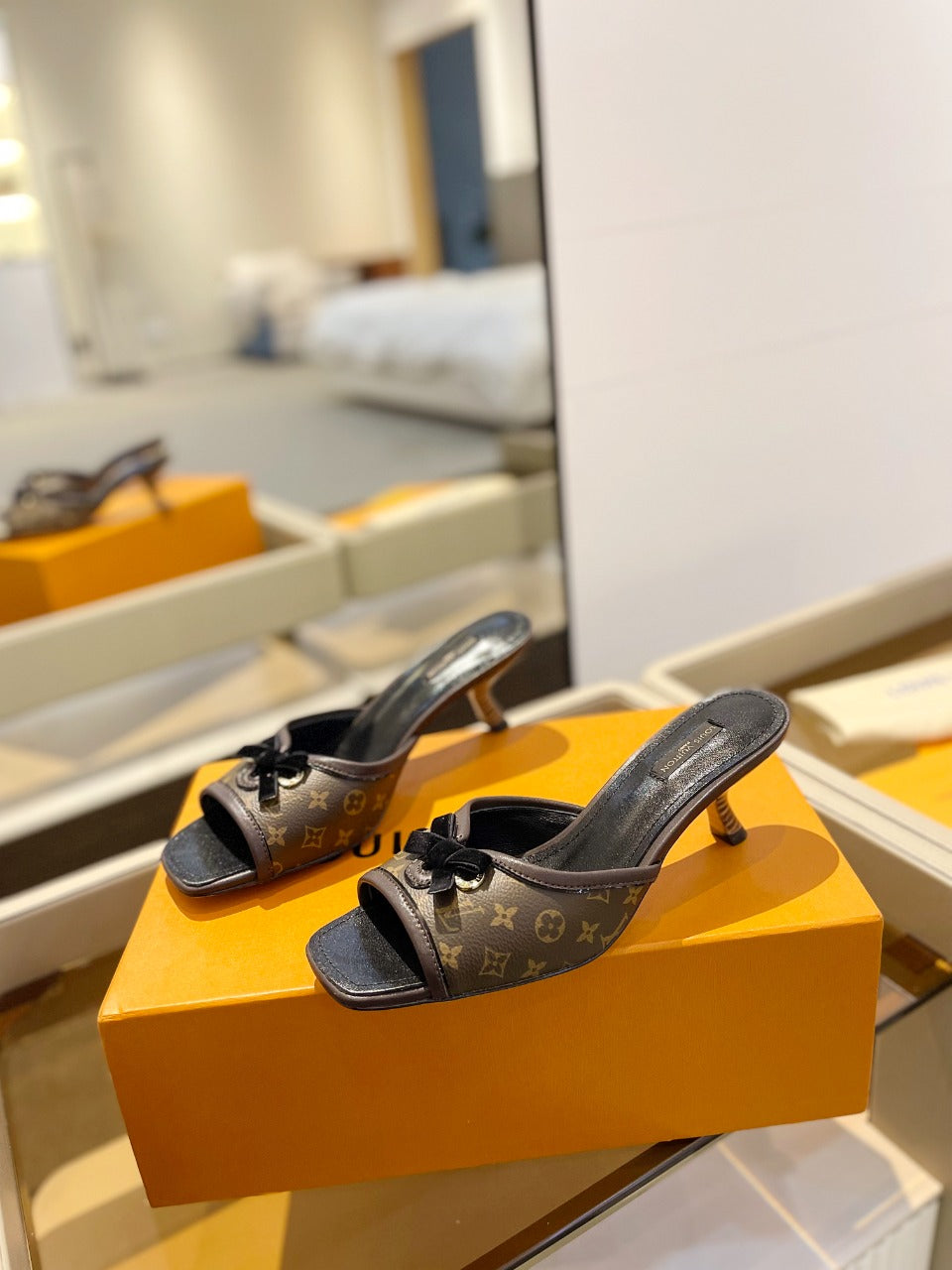 Kitten Heeled Sandals