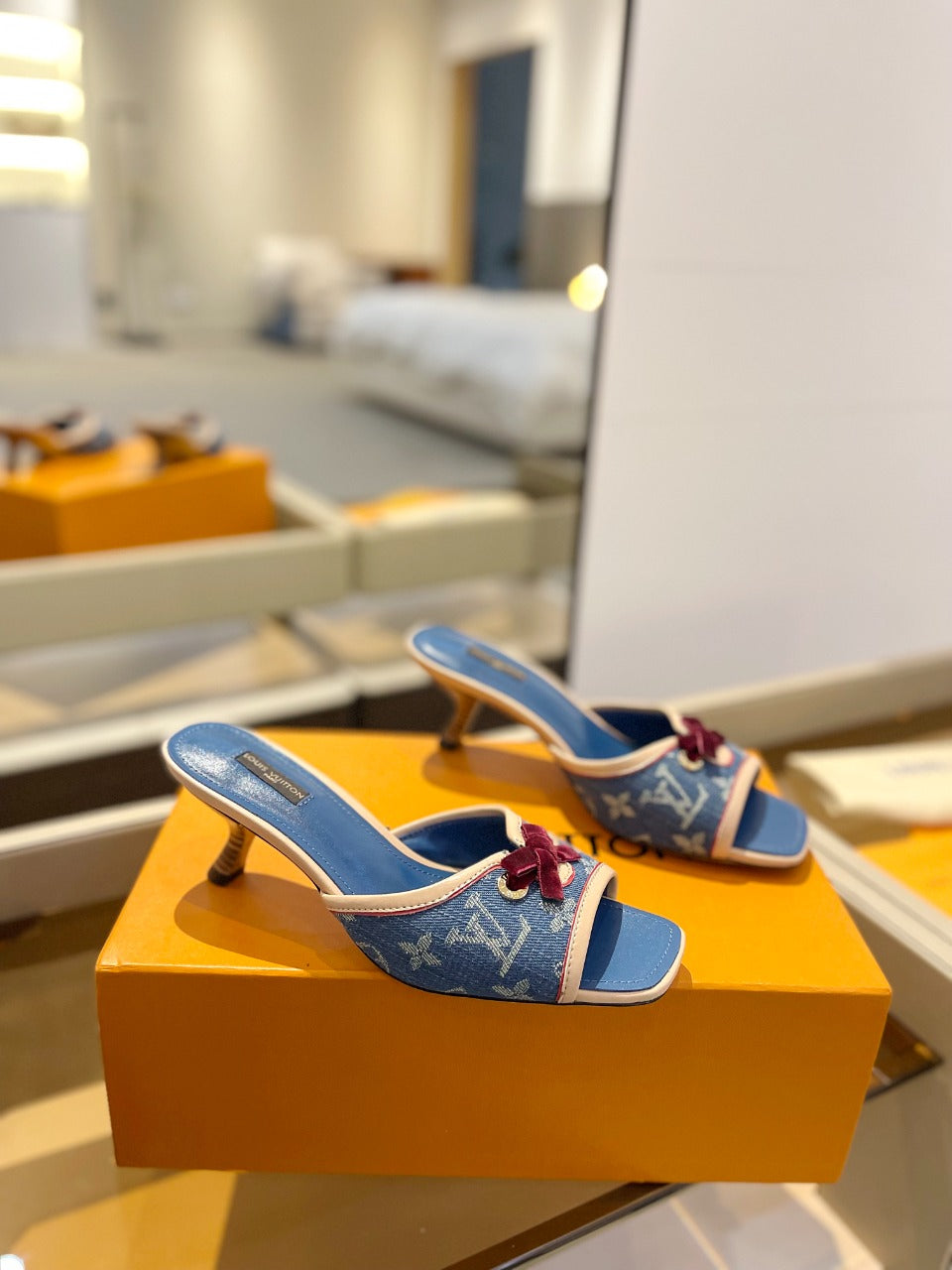 Kitten Heeled Sandals