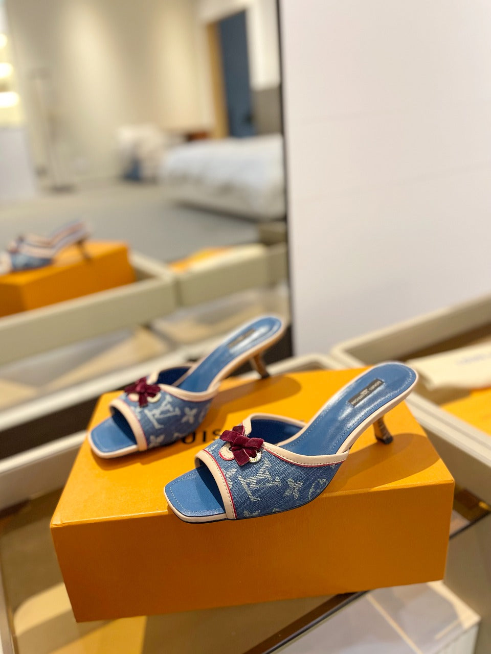 Kitten Heeled Sandals